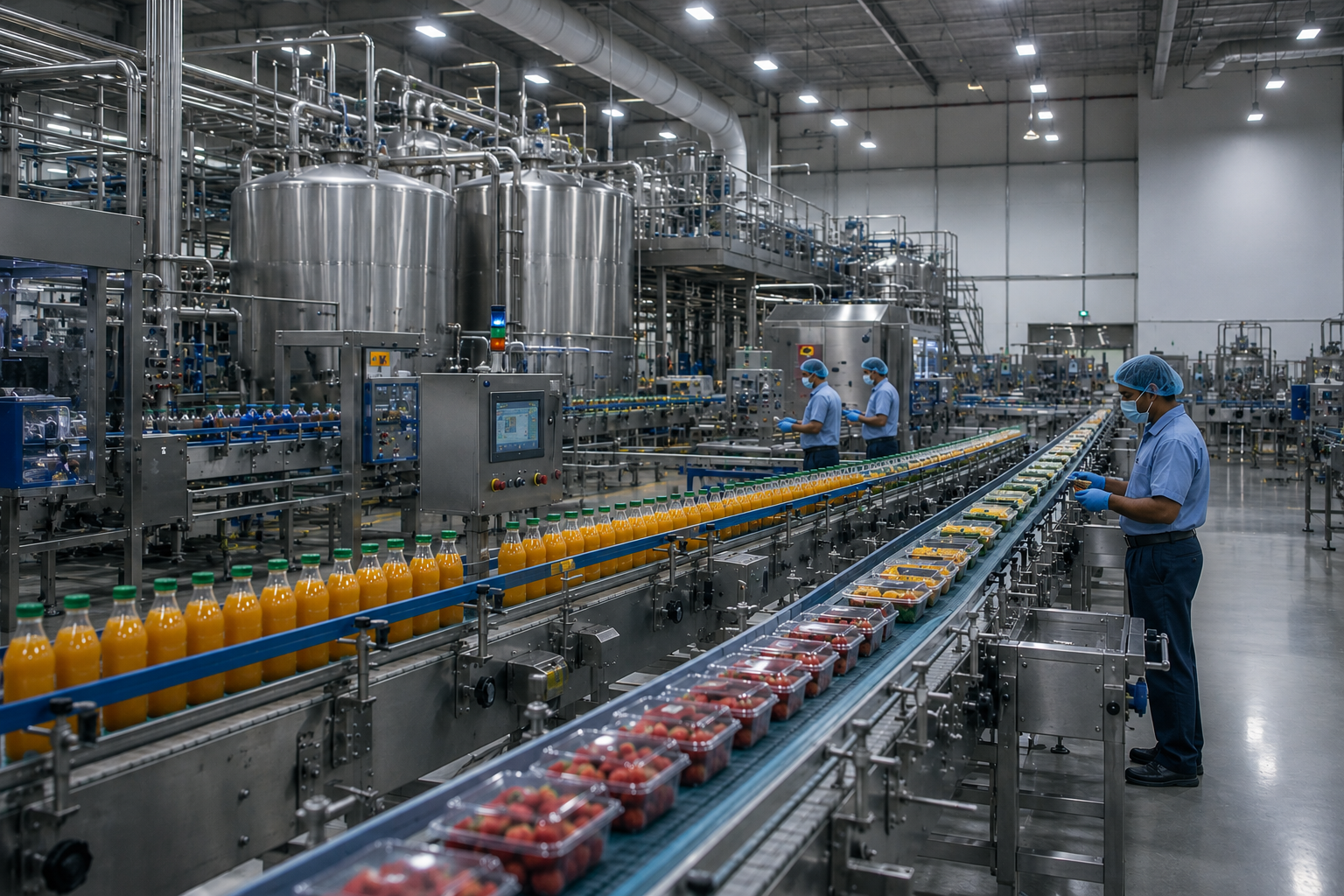 Food and beverage industry operations