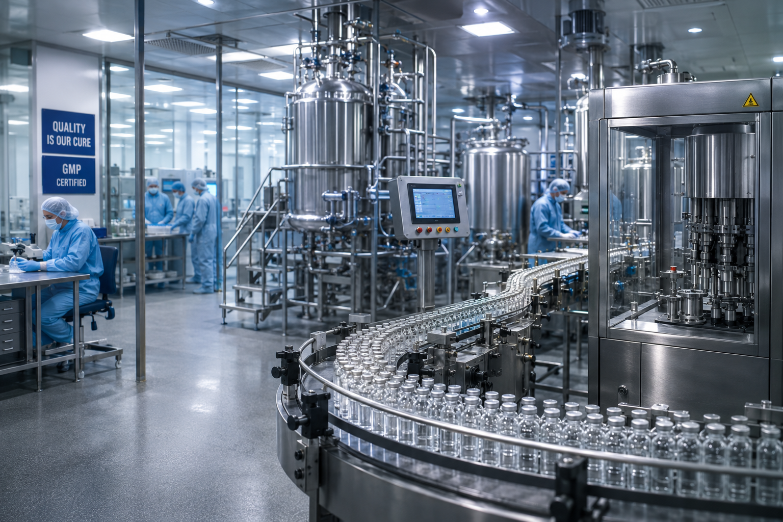 Pharma and medical manufacturing equipment