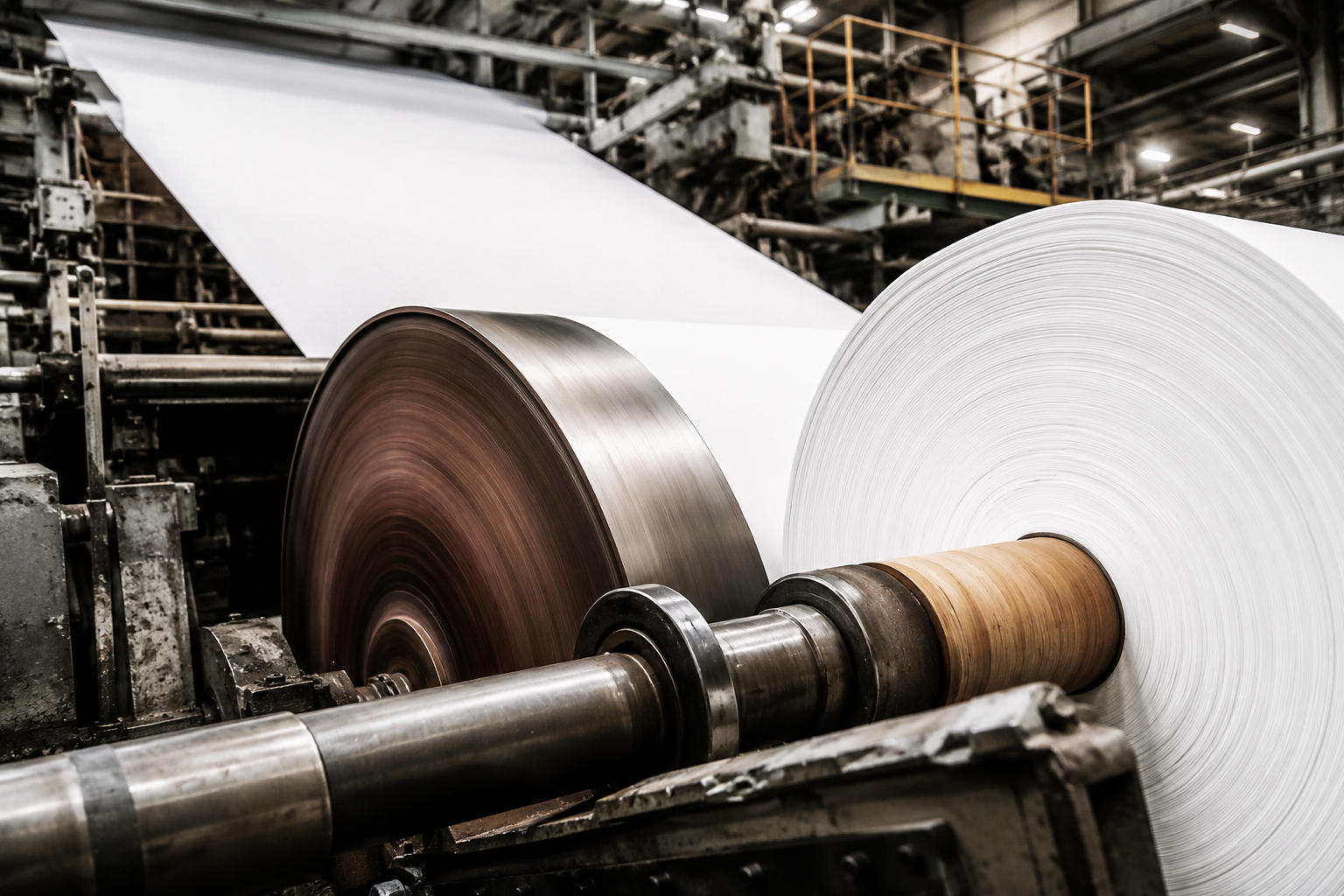 Pulp and paper plant machinery and process equipment
