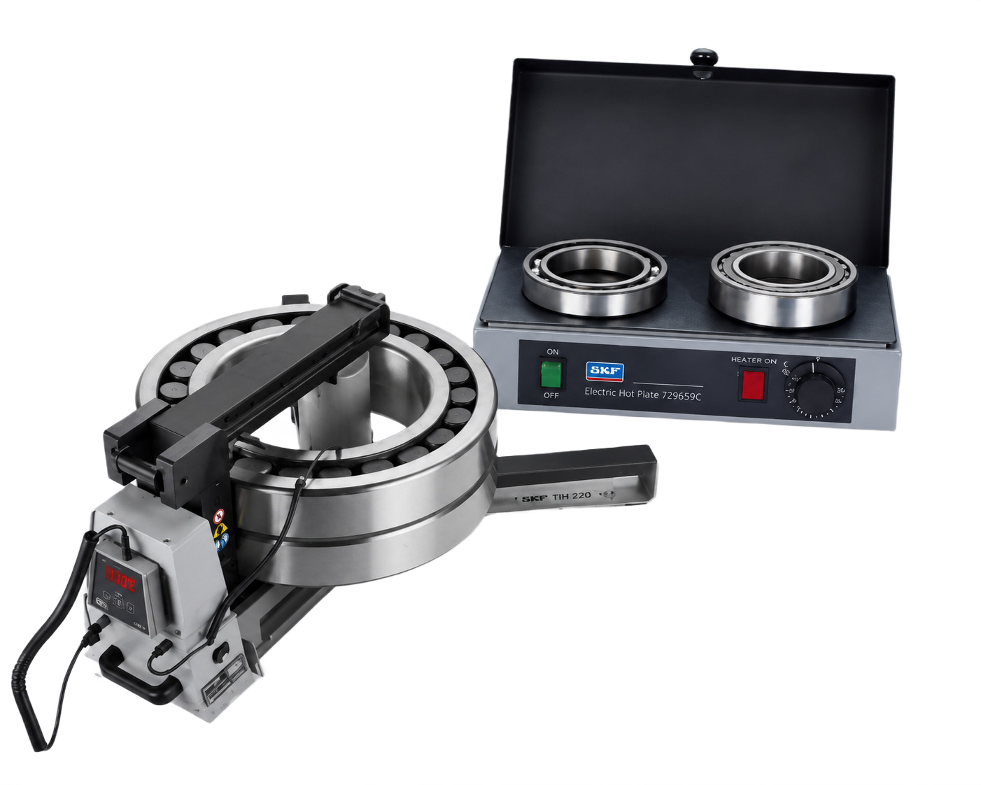 Bearing heater for industrial maintenance and fitment work